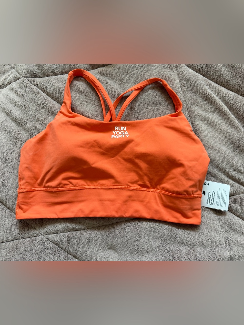 2026 lululemon SeaWheeze longline energy bra size 14 rare